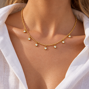 Siena Halo Necklace