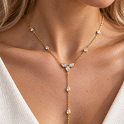 Livia Y-Drop Necklace