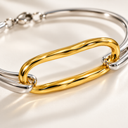 Bianca Two-Tone Bracelet