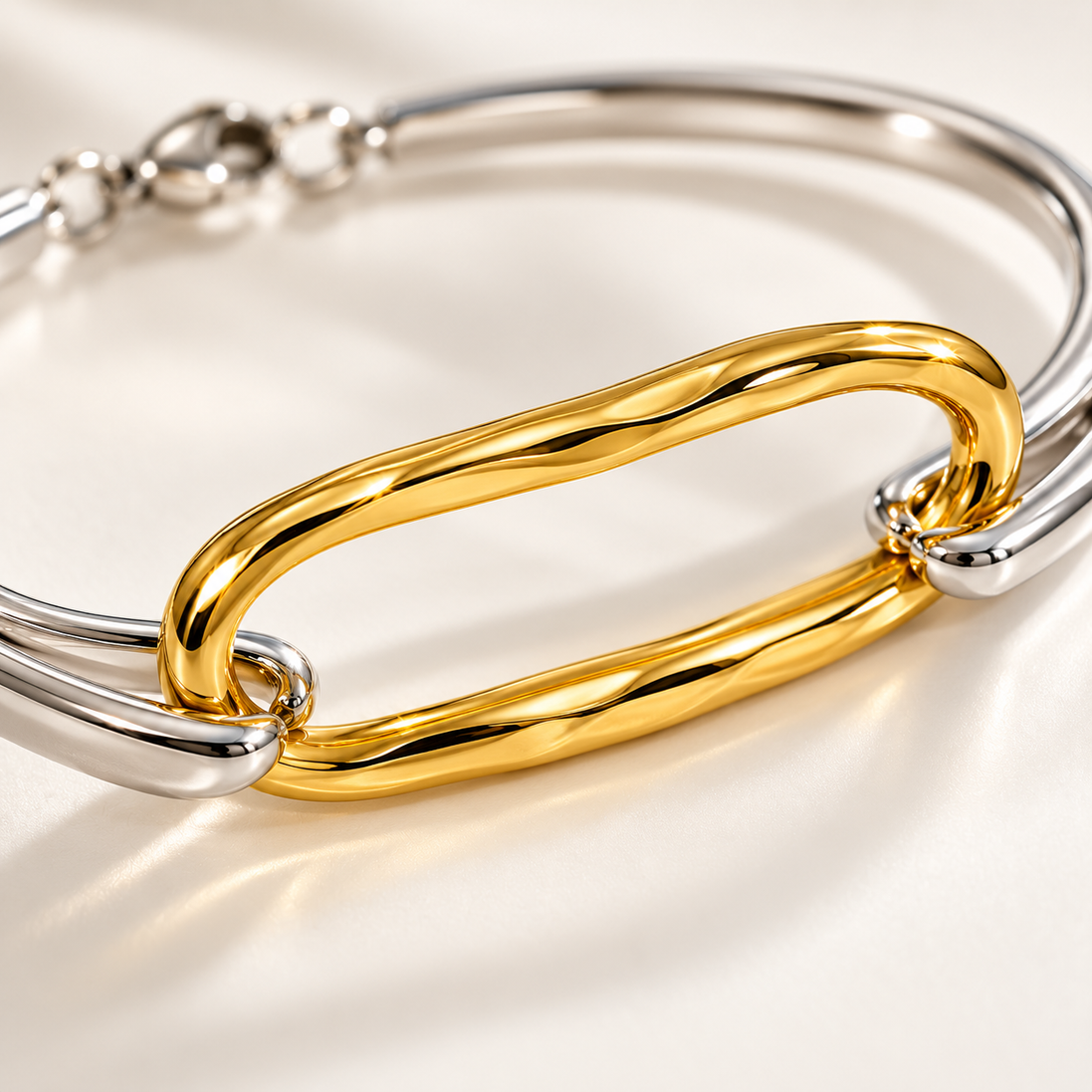 Bianca Two-Tone Bracelet