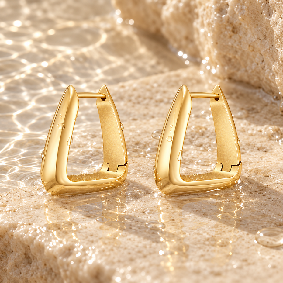 Triangolo Earrings