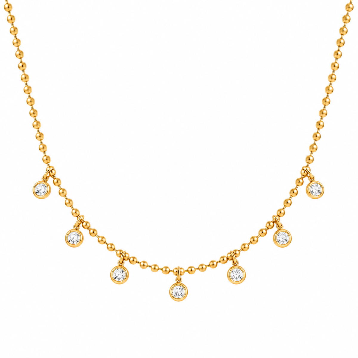 Siena Halo Necklace