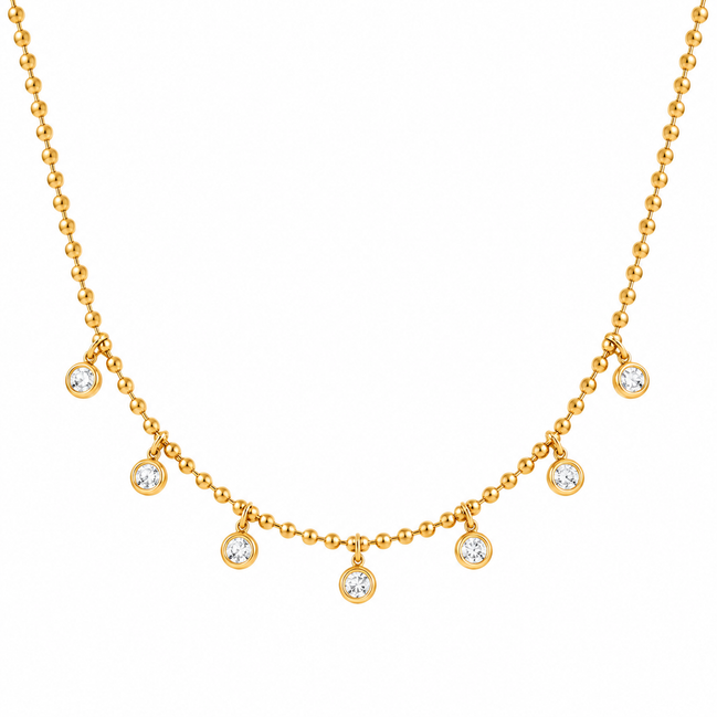 Siena Halo Necklace