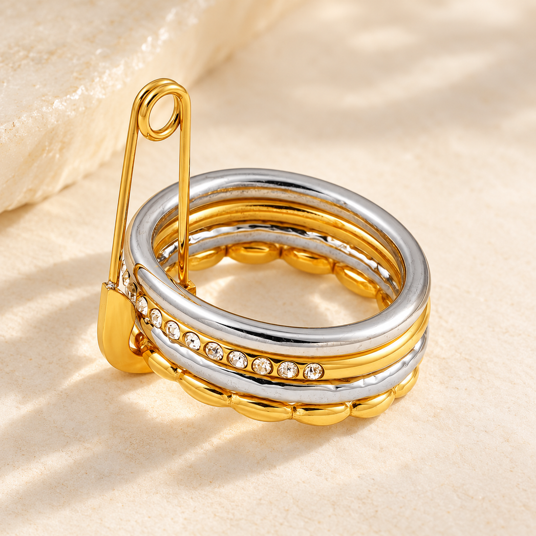 Portofino Two-Tone Ring