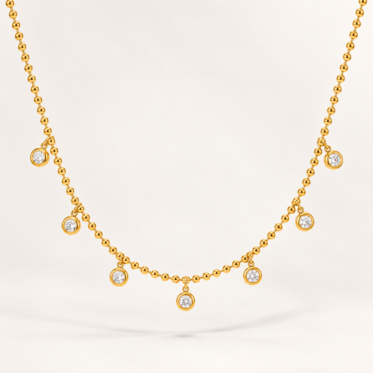 Siena Halo Necklace