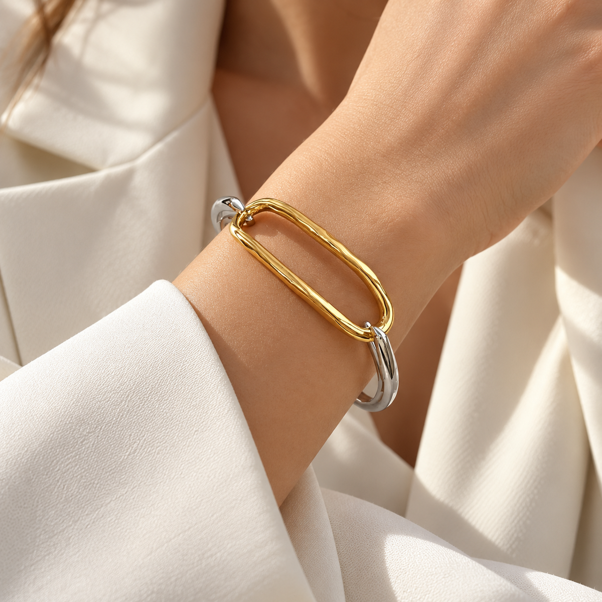 Bianca Two-Tone Bracelet