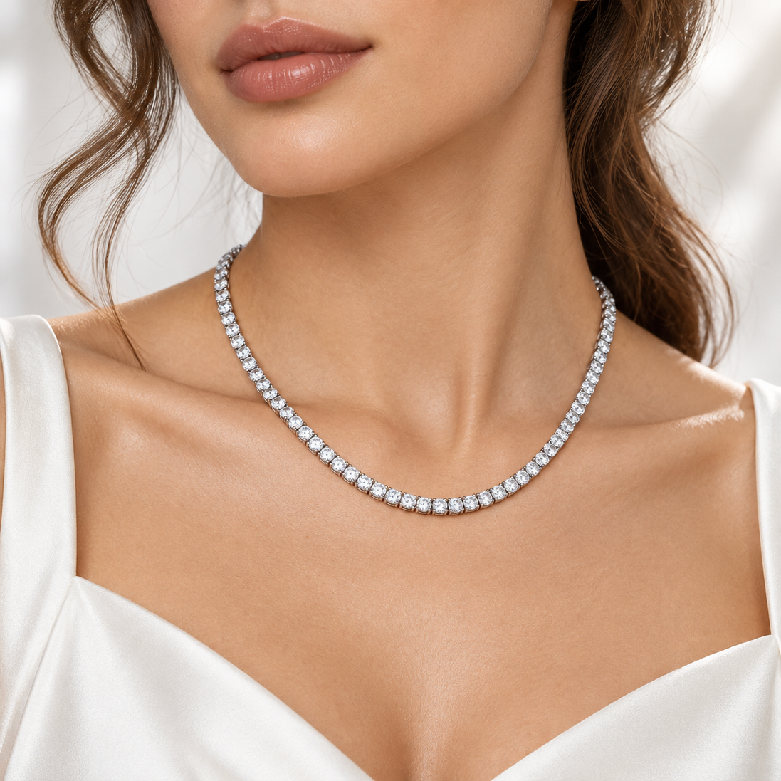 Bellissima Tennis Necklace - 3MM