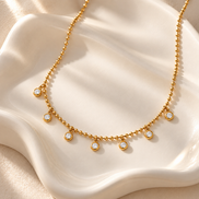 Siena Halo Necklace