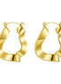 Serena Twist Hoops
