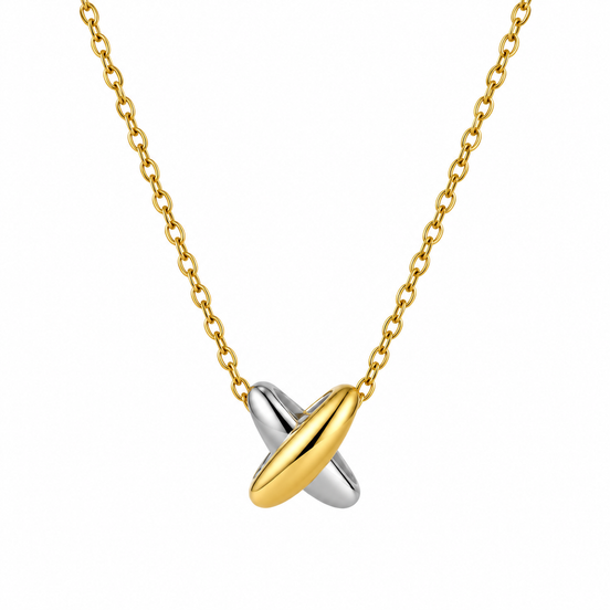 Intreccio Two-Tone Necklace