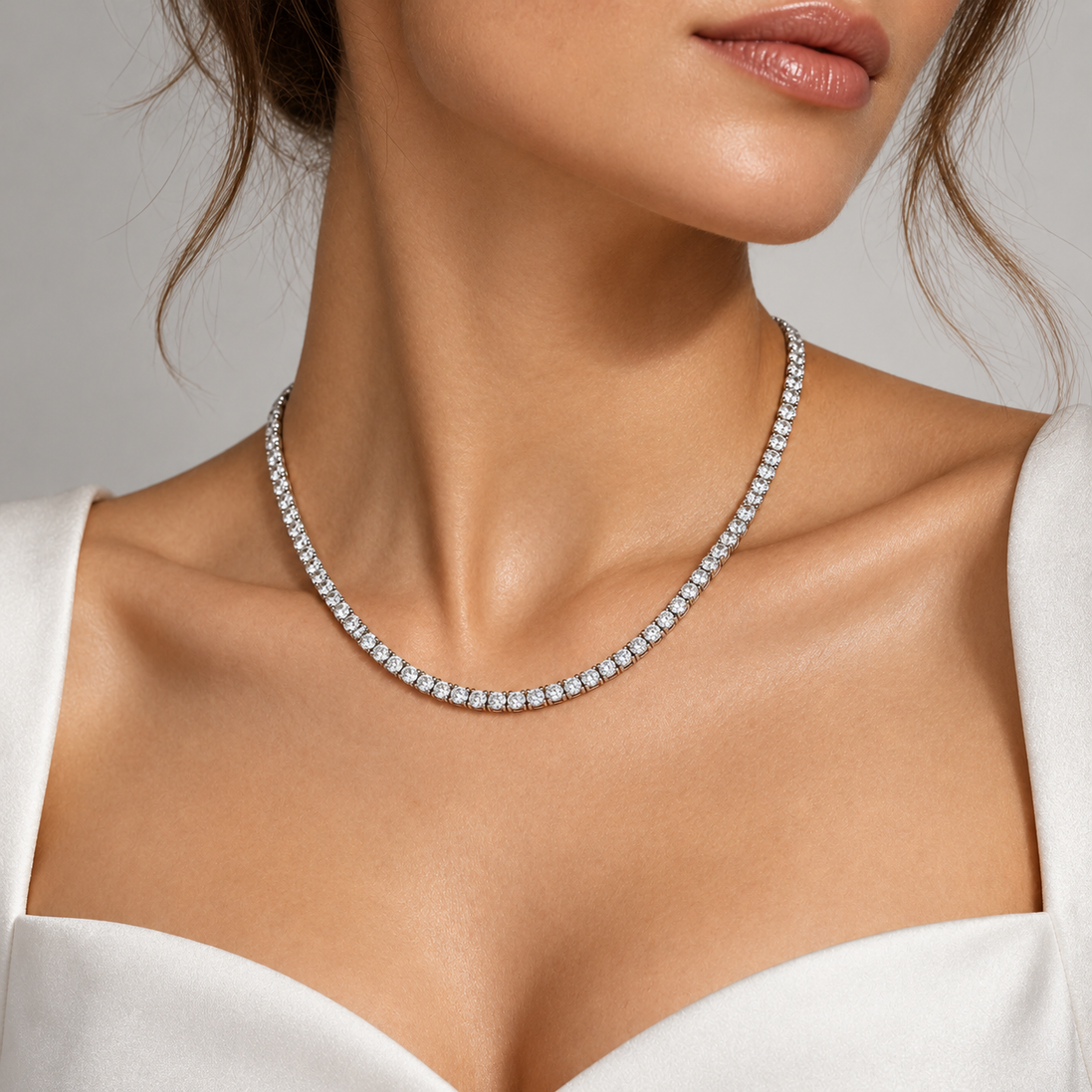 Bellissima Tennis Necklace - 3MM
