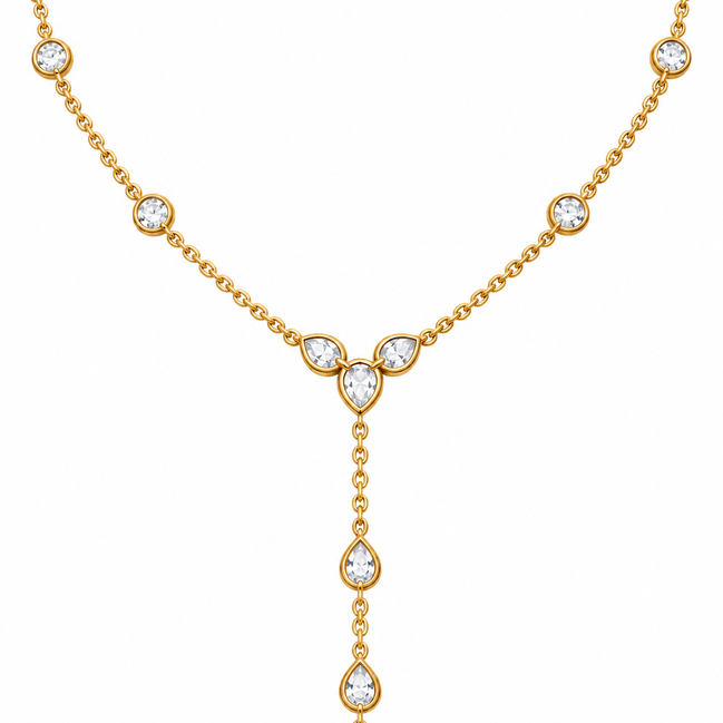 Livia Y-Drop Necklace