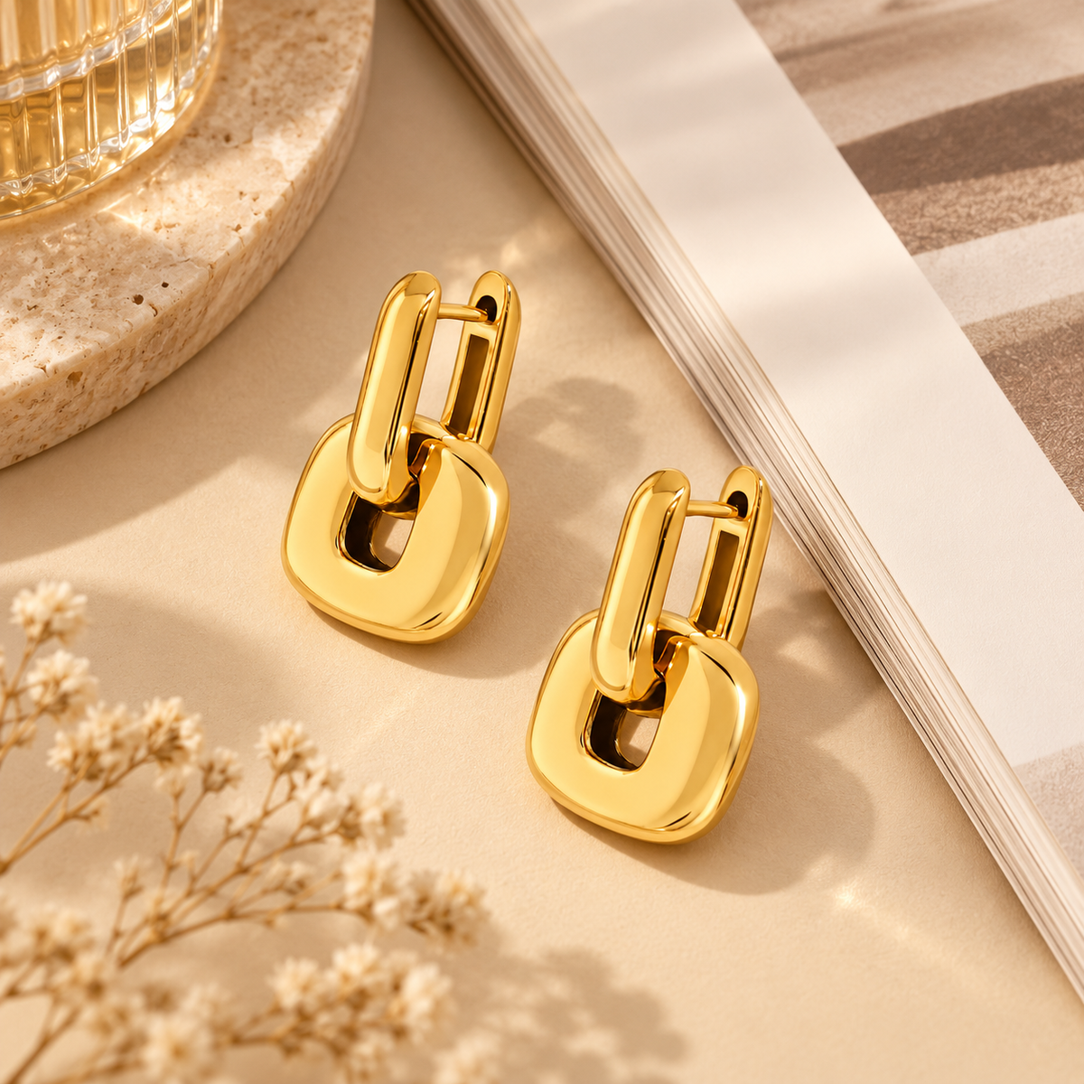 Sorrento Gold Earrings