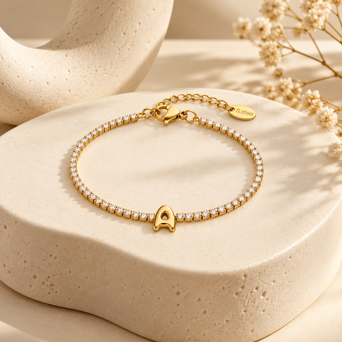 Bella Letter Bracelet