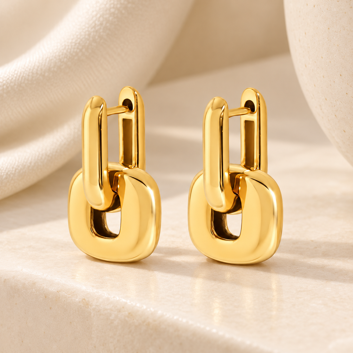 Sorrento Gold Earrings