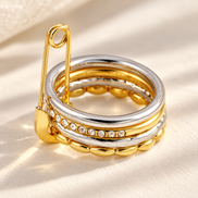 Portofino Two-Tone Ring