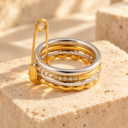 Portofino Two-Tone Ring