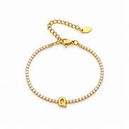 Bella Letter Bracelet